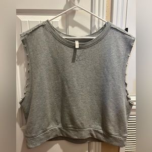 Free People Cut Off Sweatshirt